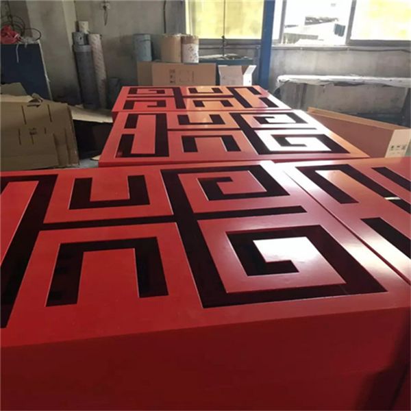 雕刻氟碳鋁單板 (3)